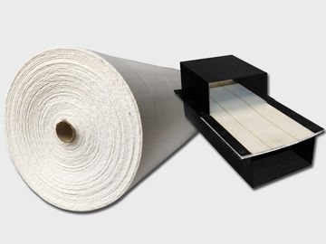 O material contínuo 4,0 quilograma do fio de poliéster da correia da corrediça do ar do Weave de 4 dobras/M2 50 mede o comprimento